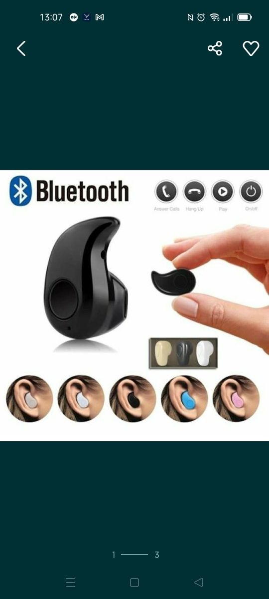 Mini Fones bluetooth