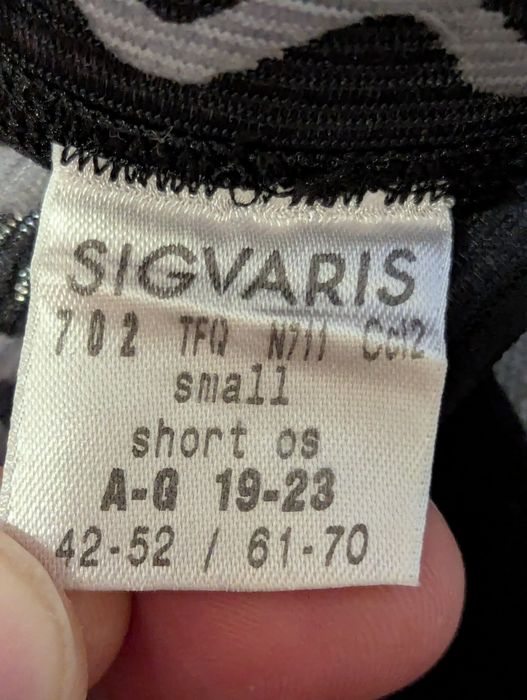 Чулки с закрытым носком - антиварикозные SIGVARIS 2класс. S