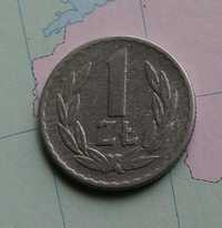 Moneta 1 zł z 1966r - PRL