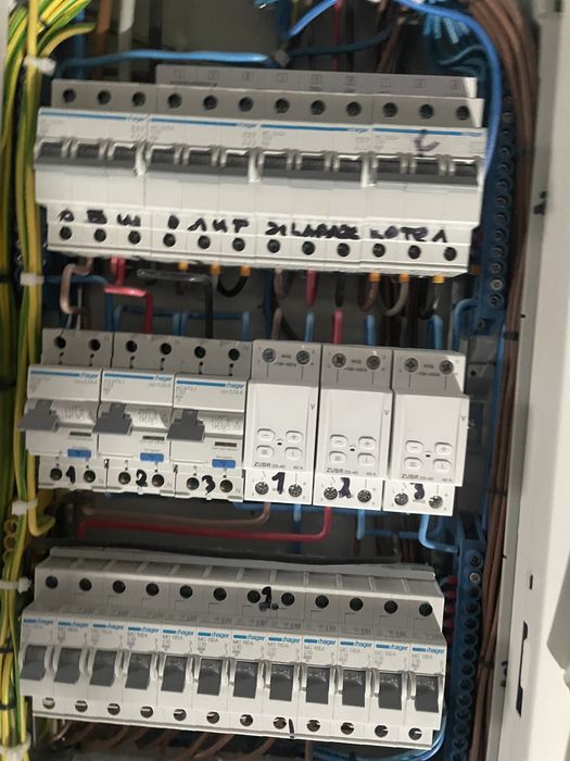 Услуги электрика !заміна проводки електро монтаж