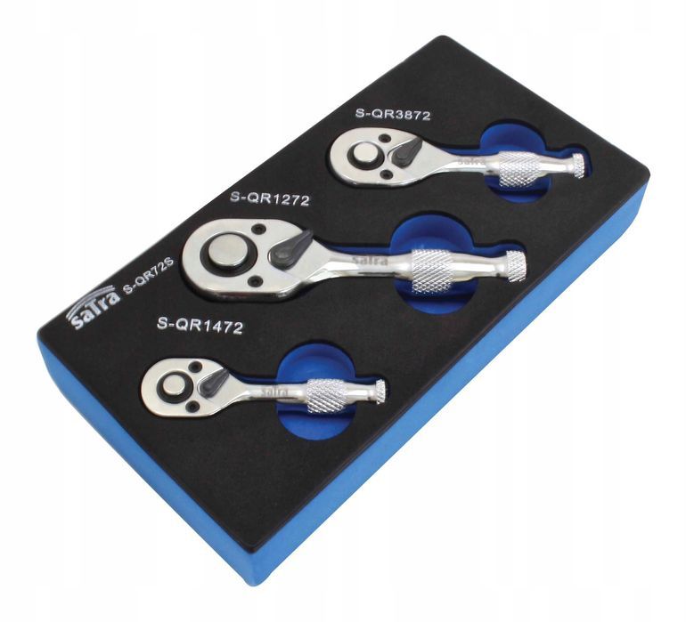 Grzechotki Mini - 3Szt. 1/4″; 3/8″; 1/2″ S-Qr72S Satra
