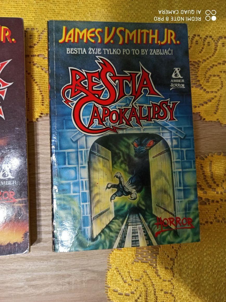 Horror James V.Smith, Jr. Bestie jak ludzie Bestia apokalipsy 2 szt