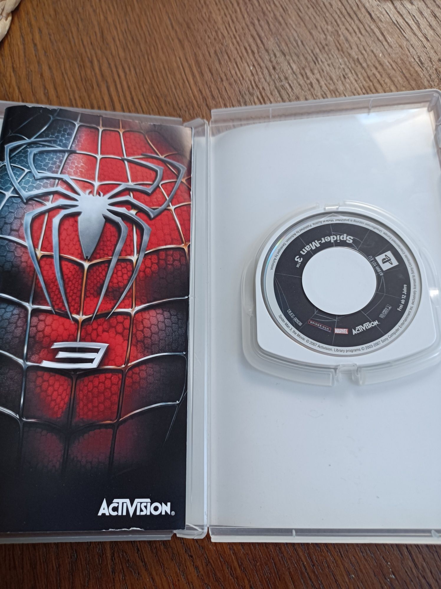 Gra na konsole PSP 2 Spiderman 3