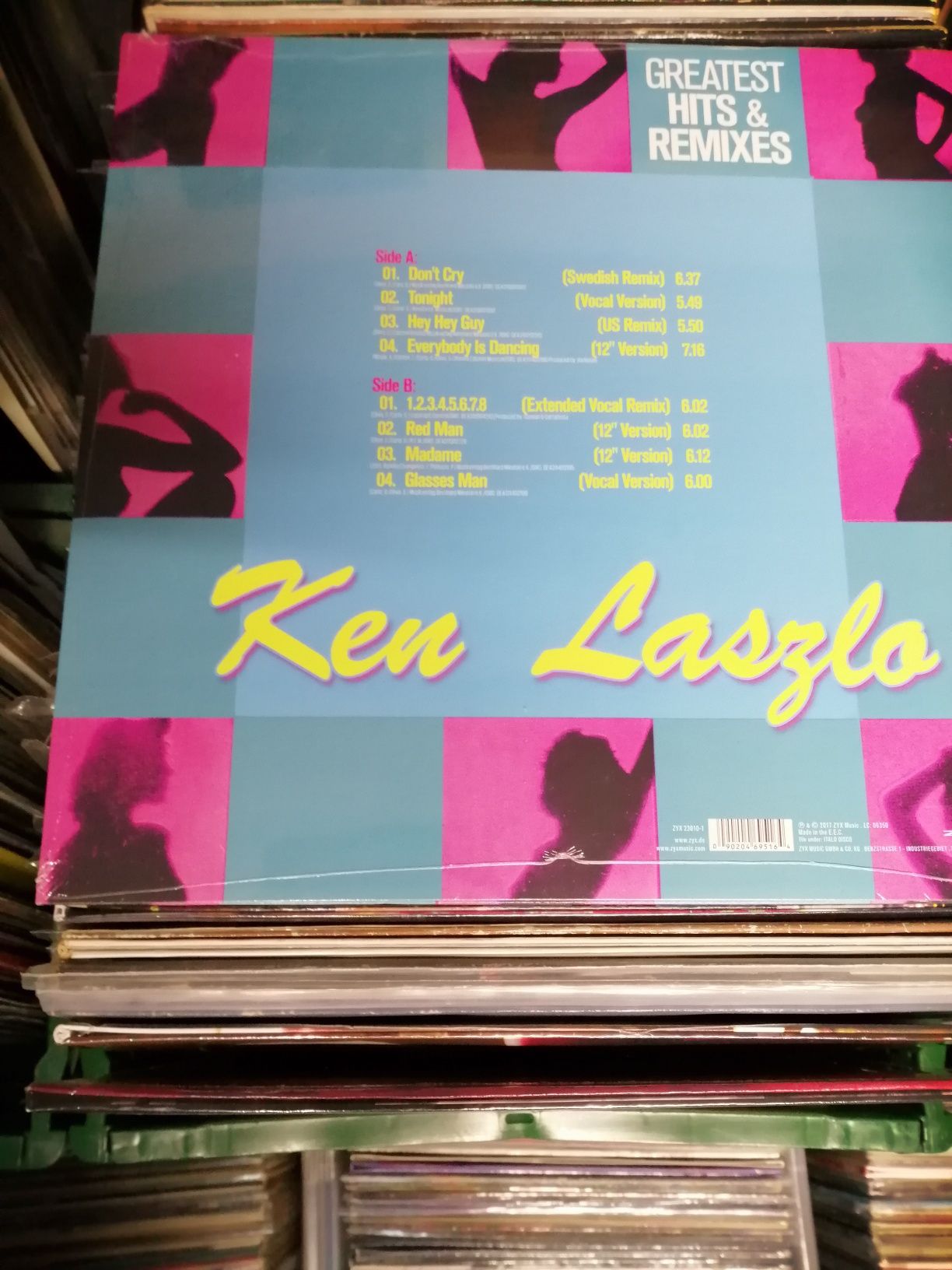 Plyta winylowa Ken Laszlo Greatest Hits & Remixes nowa folia
