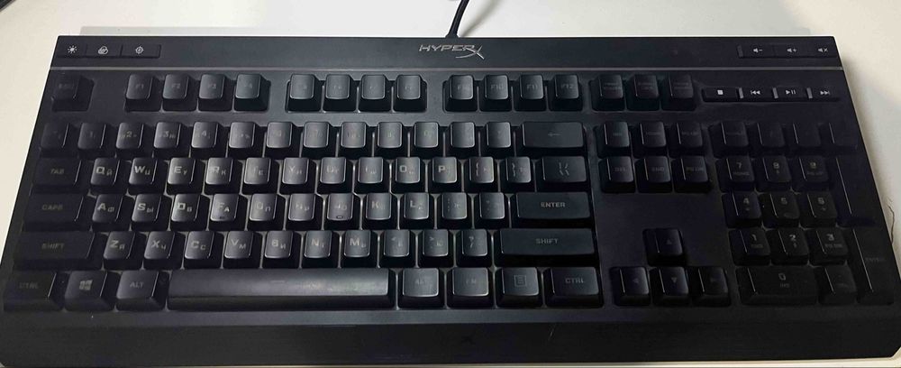 Клавіатура дротова HyperX Alloy Core RGB