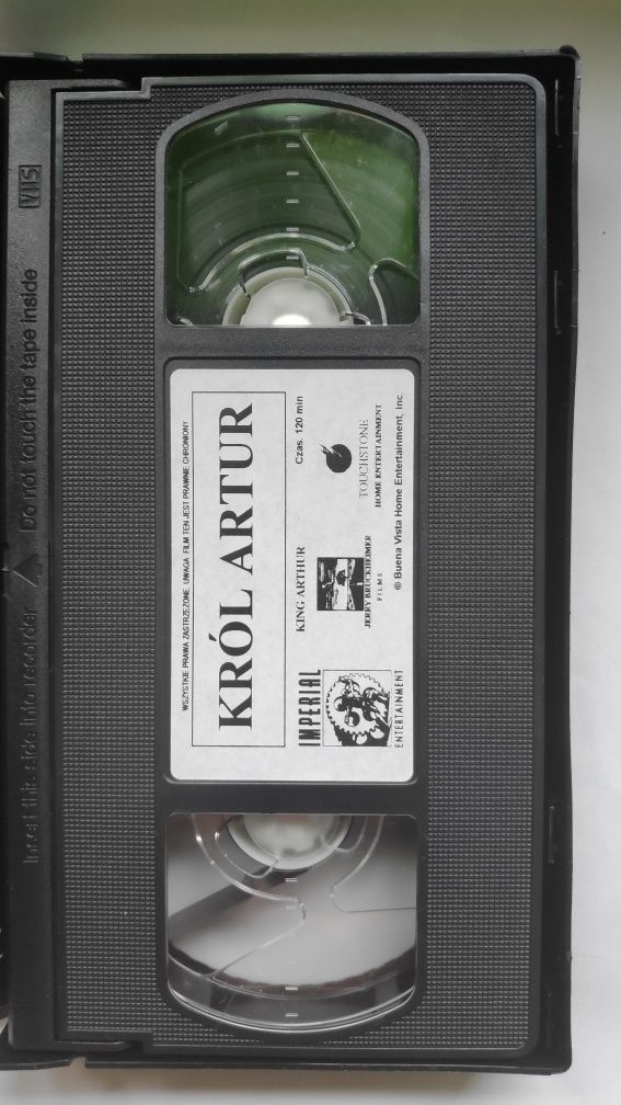 Kaseta VHS Gladiator, Ostatni samuraj, Król Artur i inne