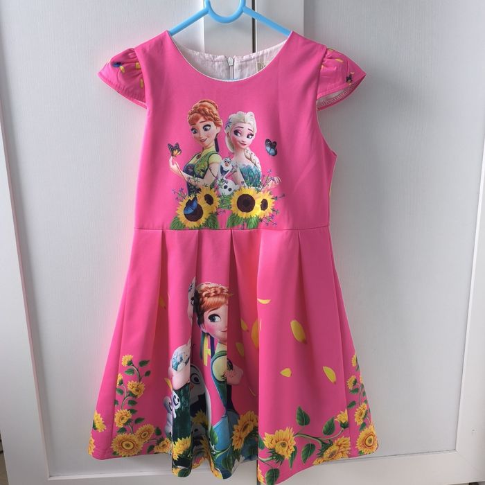 Sukienka Kraina lodu Anna Elsa Olaf 116