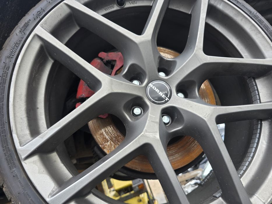 Zaciski tarcze klocki swap tył 330 wentylowane audi a4 b8 a5 8t elektr