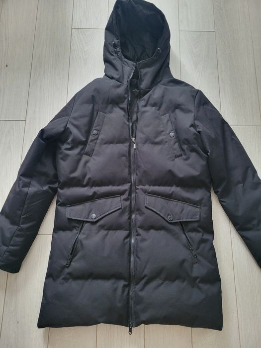 Мужская удлиненная куртка зима