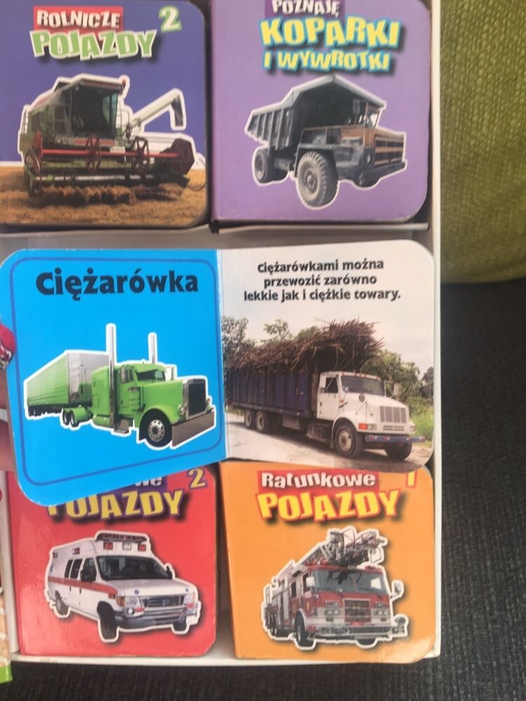 Pojazdy książeczka dla dzieci