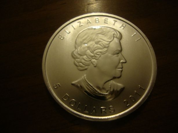 Saldos - Moeda prata 999 5 dólares Canadá - Nova