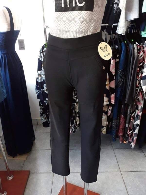 Ocieplane treginsy granat plus size