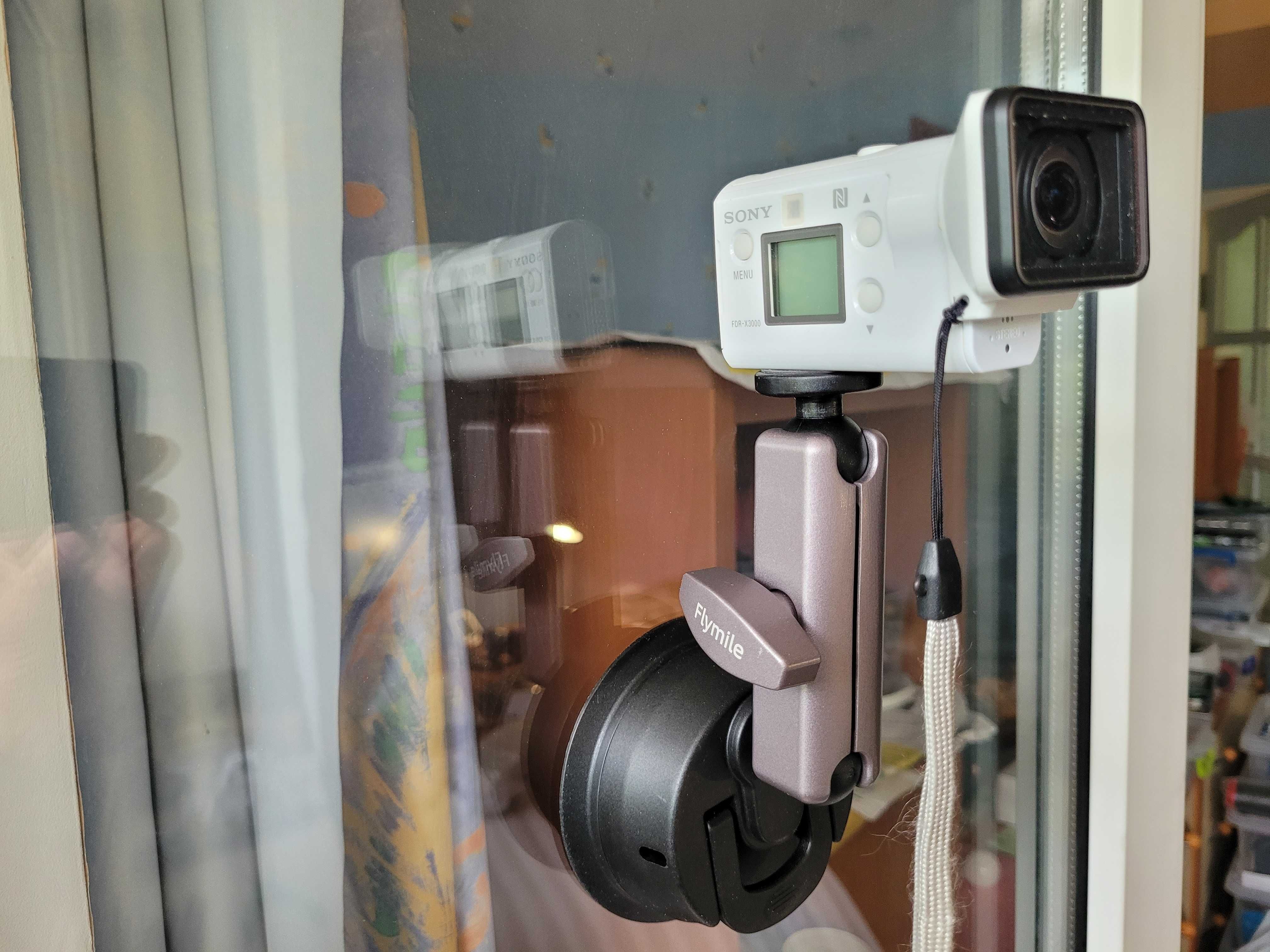 Крепление для камер DJI Osmo Pocket 3 и action камер с присоской