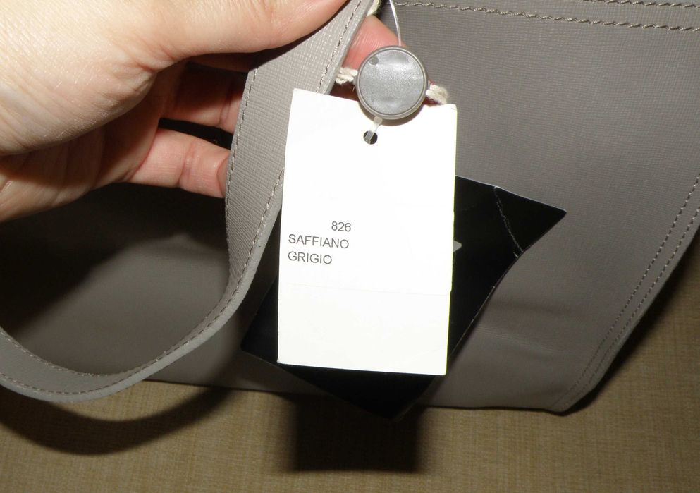 Нова жіноча сумка ENRICO FANTINI, натуральна саф'янова шкіра, Італія