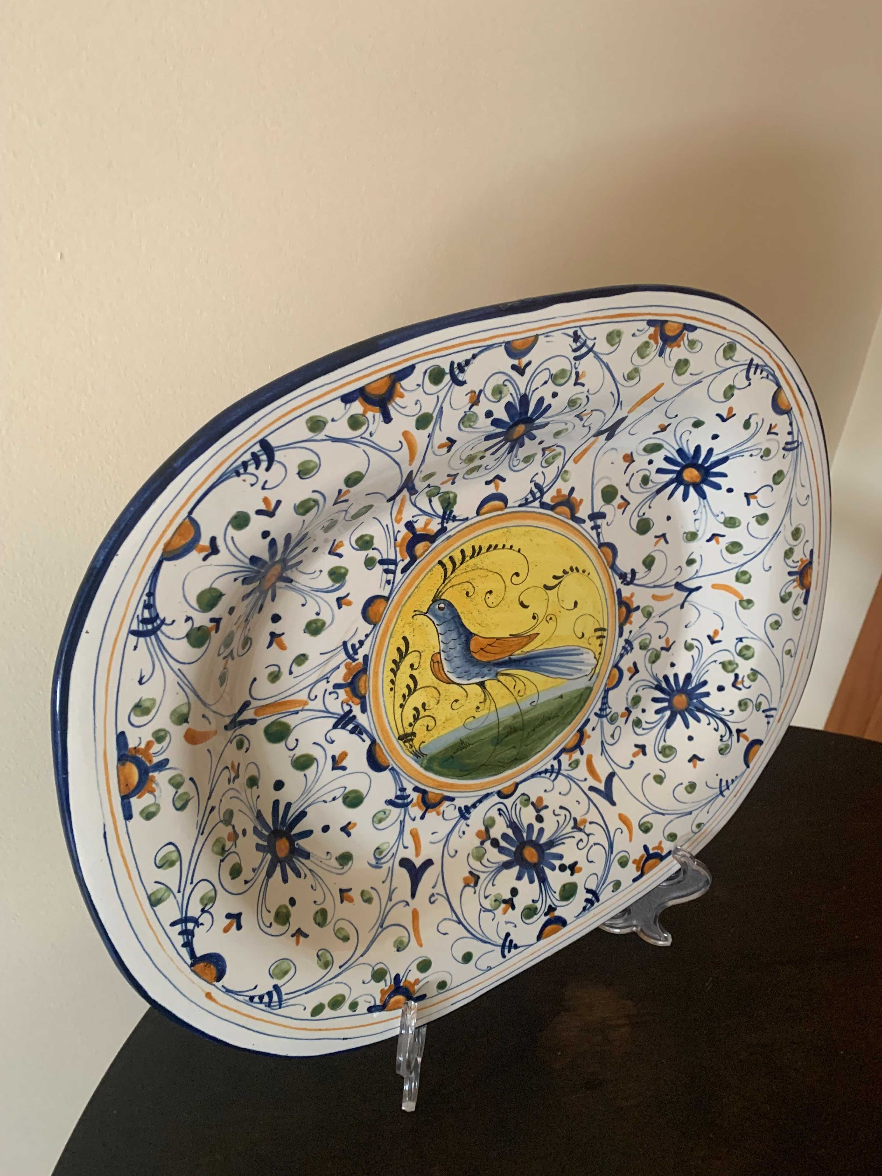 travessa faiança/Majolica