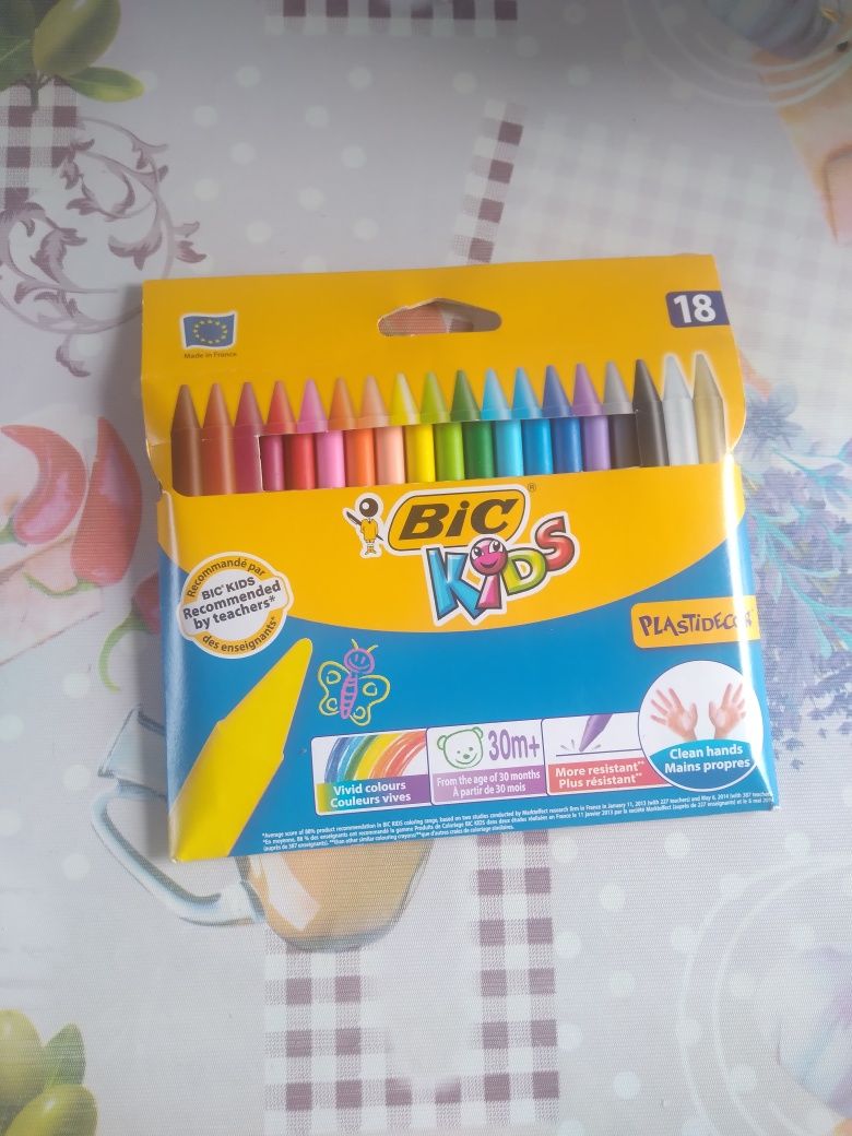 Conjunto de lápis de cera - Bic Kids