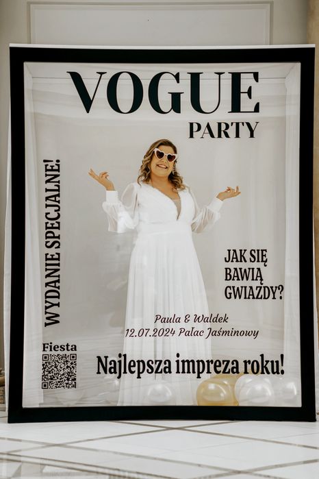 Fotobox Fotobudka PhotoBox Vogue Party WYNAJEM!