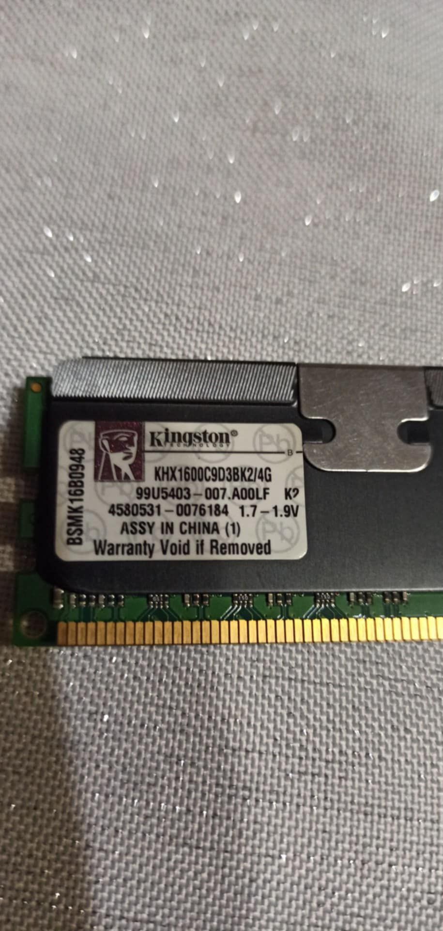 Kości Ram 4x2gb DDR3 Kingston HyperX LimitedEdition