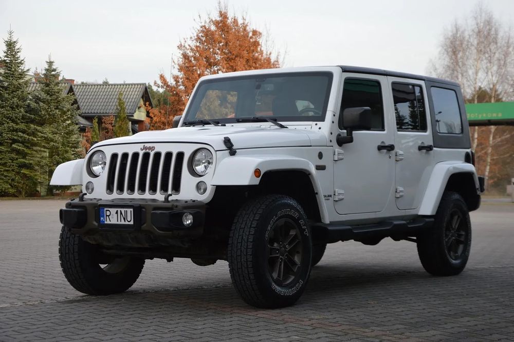 Jeep Wrangler zawias FOX 3 / nowe opony / 2x dach / SKÓRA + ALPINE / hardtop / GWARA