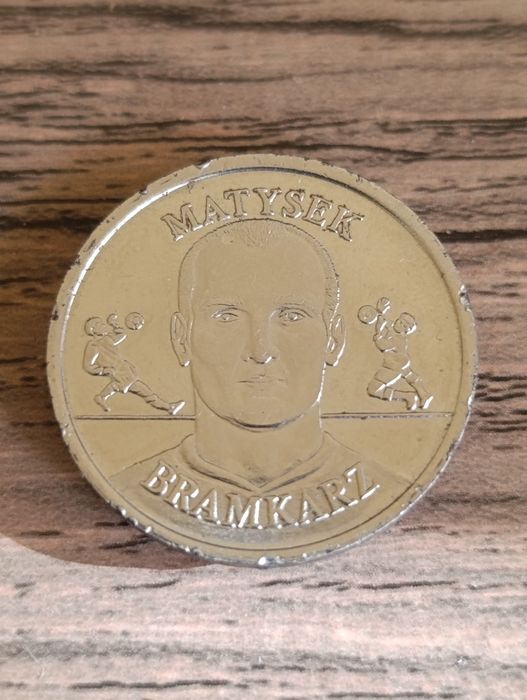 Medal moneta PZPN Matuszek Bramkarz