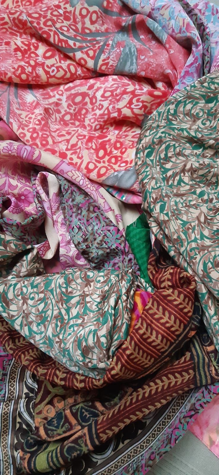 Kimono krótkie patchwork