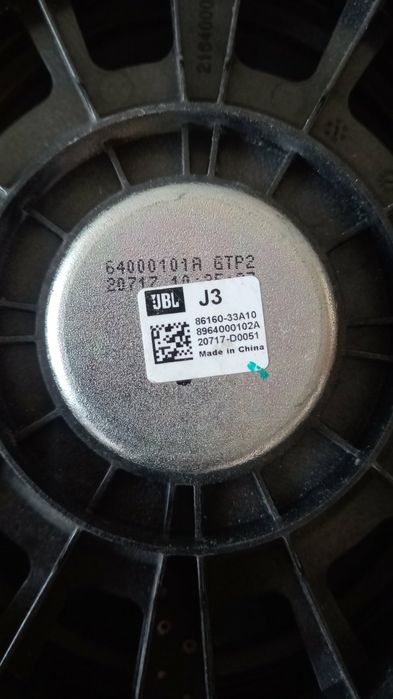 Динамик JBL 8616033A10 8616006850 Toyota Camry XV70