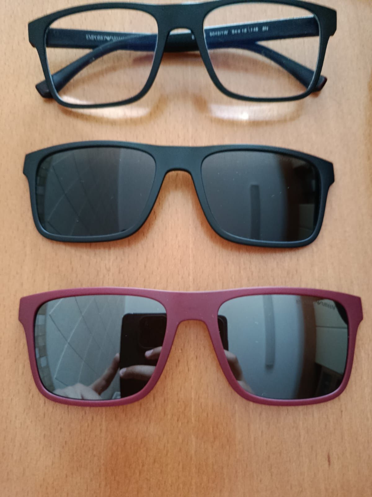 Óculos de sol Emporio Armani clip on ea4115