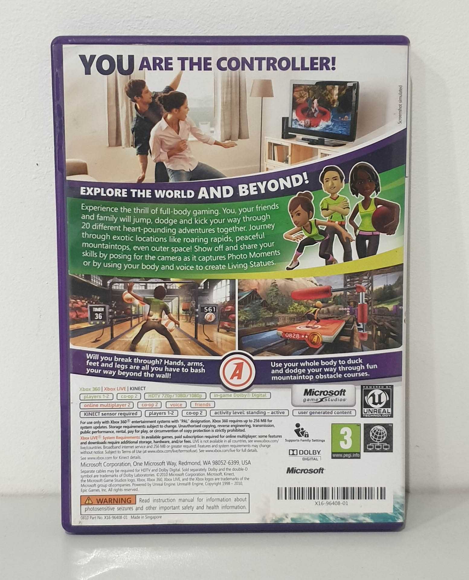 Gra Kinect Adventures XBOX 360 wersja PL