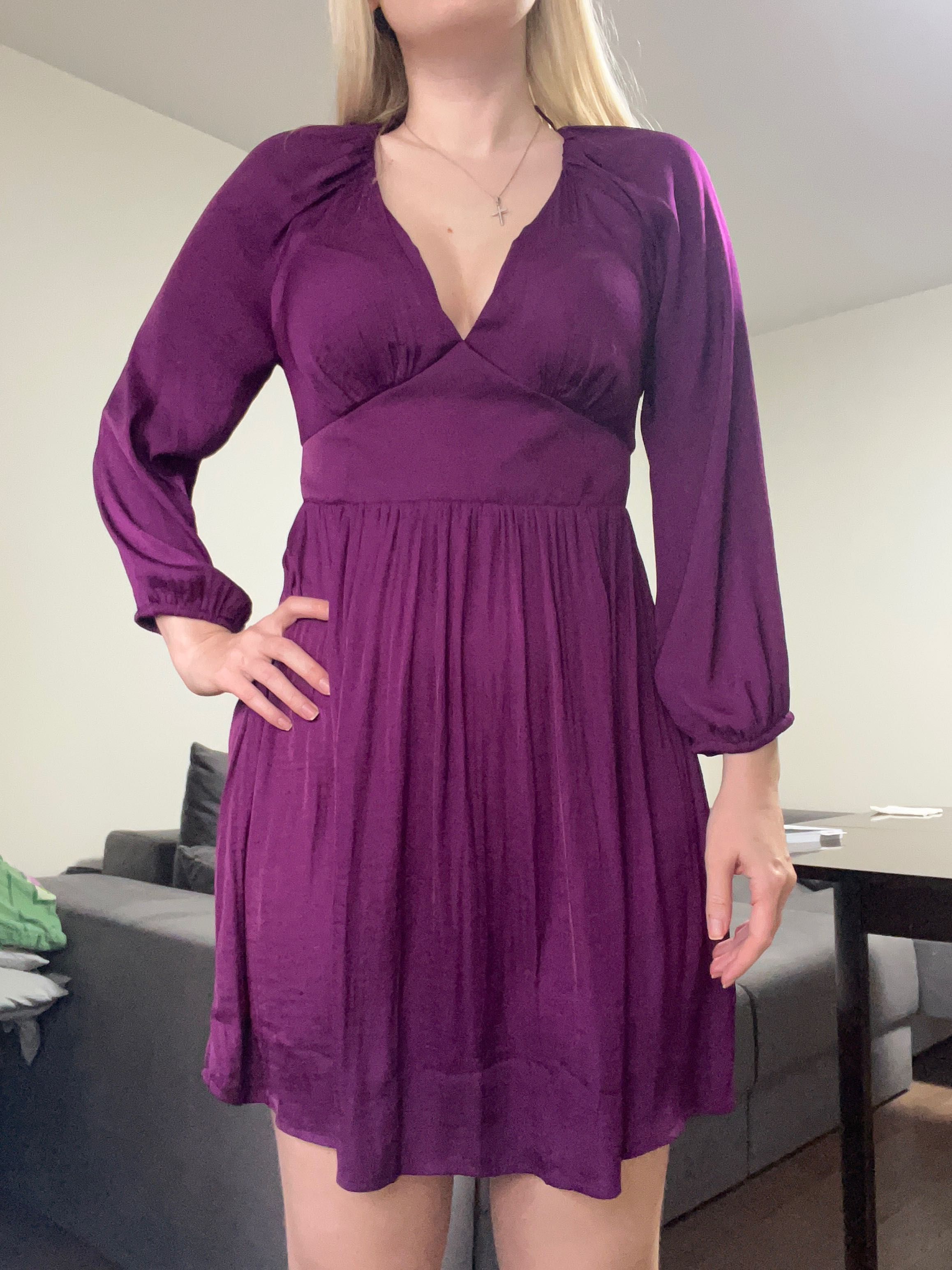 Платье фиолетовое Oasis