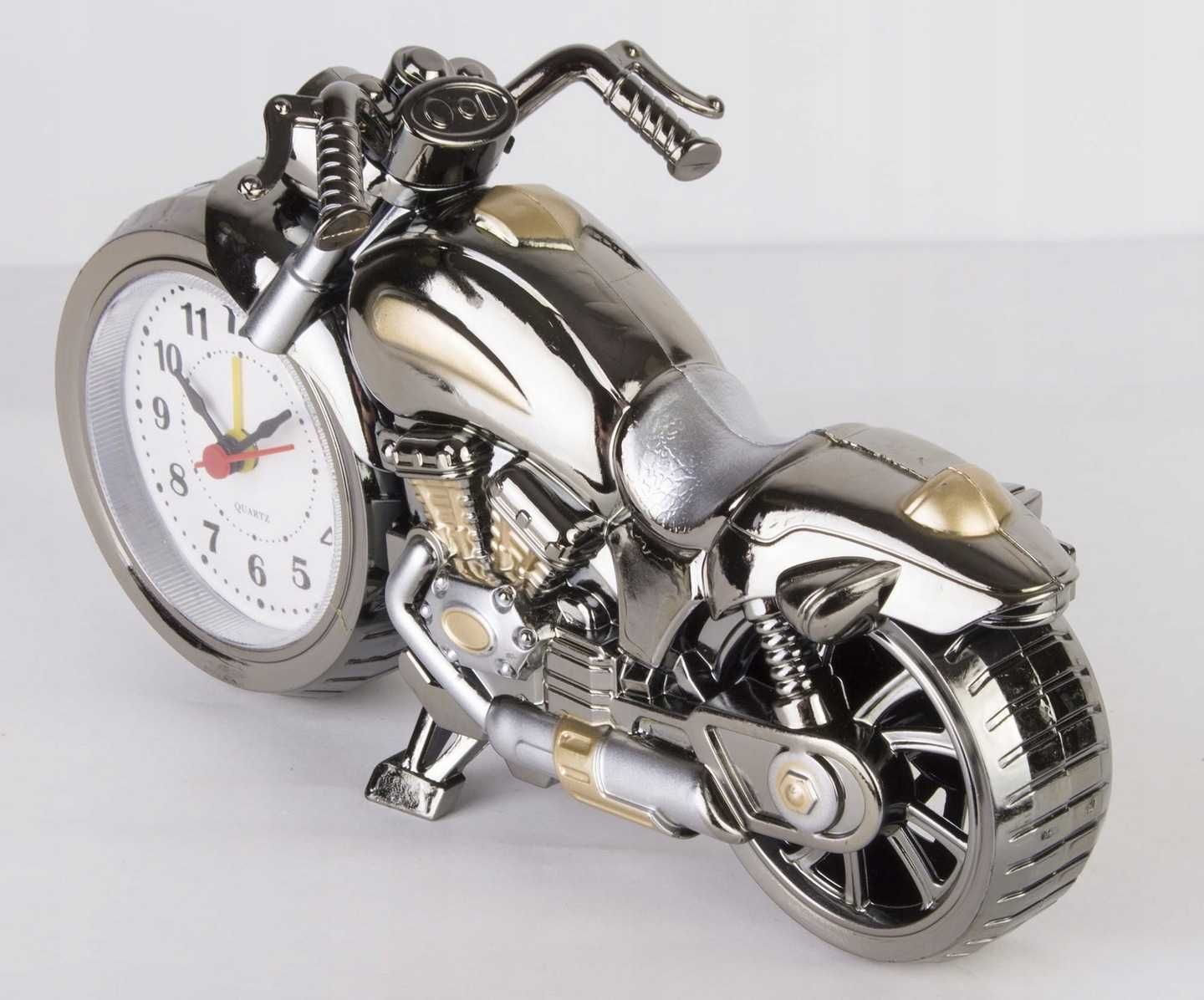 Motor zegar - budzik motocykl 21 cm
