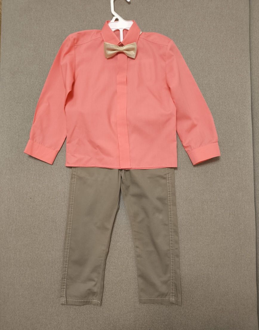Святковий набір: штани та рубашка з метеликом для хлопчика, 98 р
