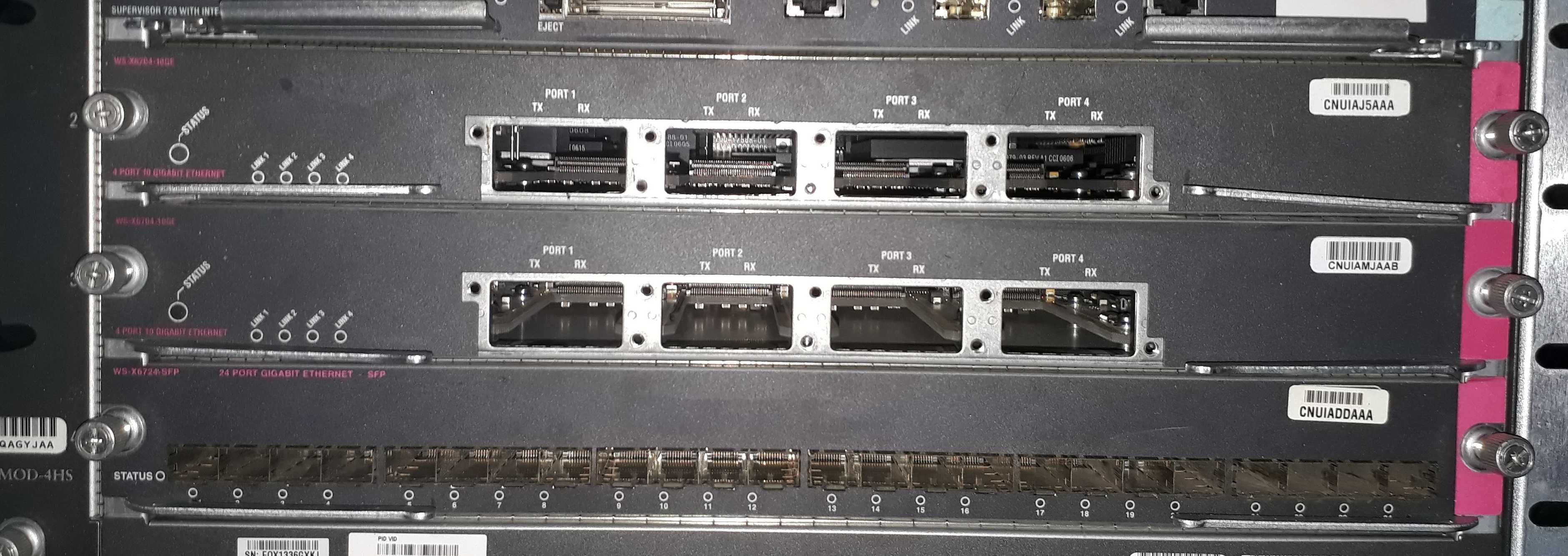 модули Cisco WS-X6704-10GE