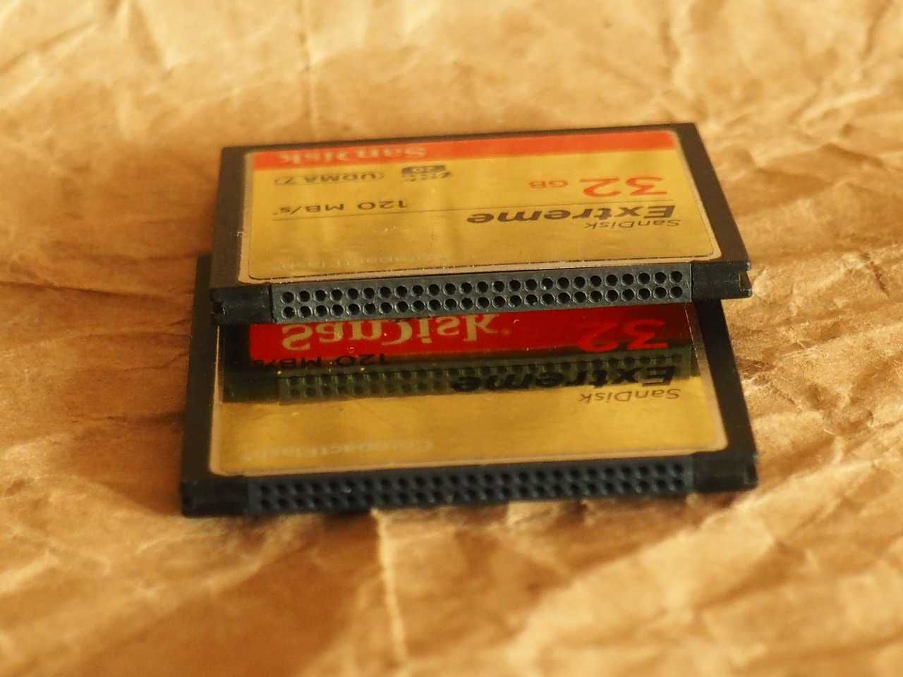 Karta pamięci SanDisk Extreme Compactflash CF memory card 32GB 120Mb/s