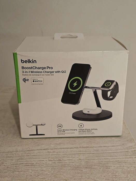 Belkin Ładowarka indukcyjna BOOST CHARGE PRO 3w1 MagSafe