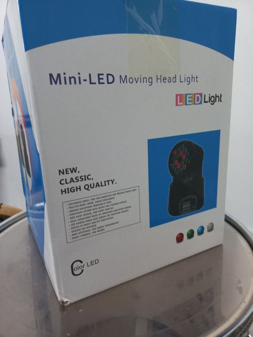 Mini Moving Head Novos