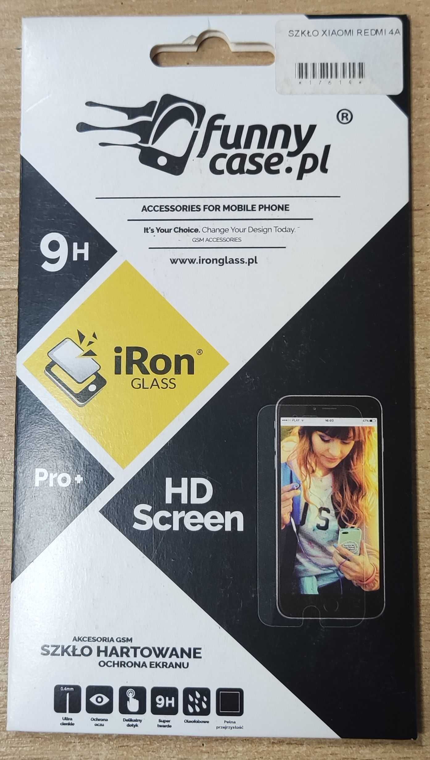 Szkło hartowane 9H Xiaomi Redmi 4A cena za 7szt