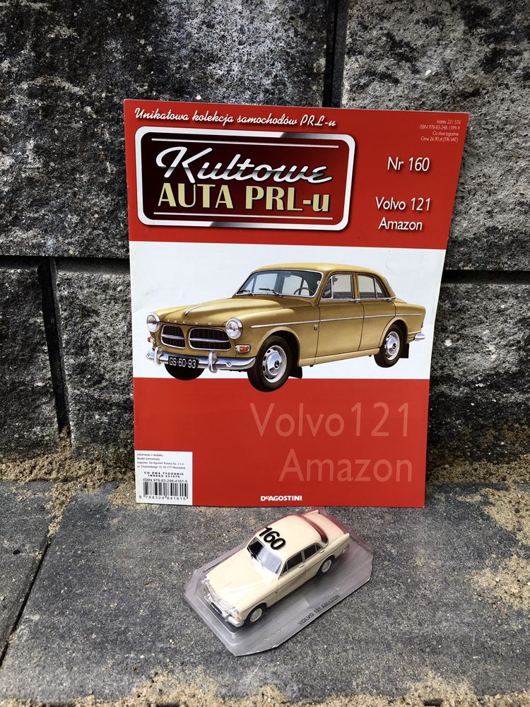 Czasopismo- VOLVO 121 AMAZON-auta PRL,model,autka,kolekcja