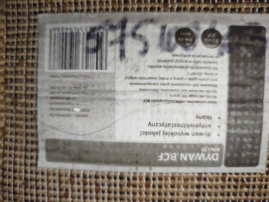 Chodnik kolory brązu