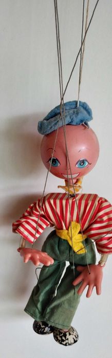 2 Marionetas inglesas muito antigas