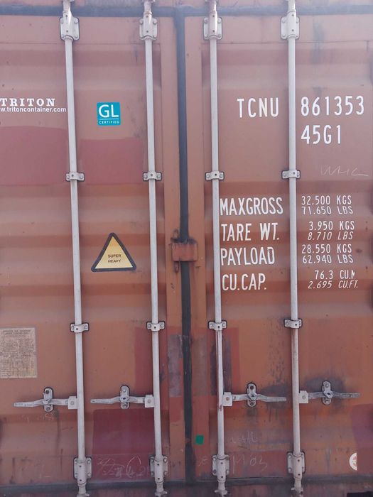 Kontener morski 40' - 12 metrow magazynowe używane barak garaż schowek