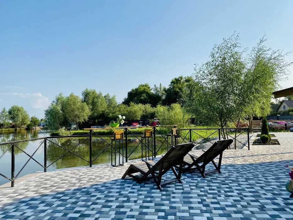 205 Оренда будинок озеро мангал баня рибалка