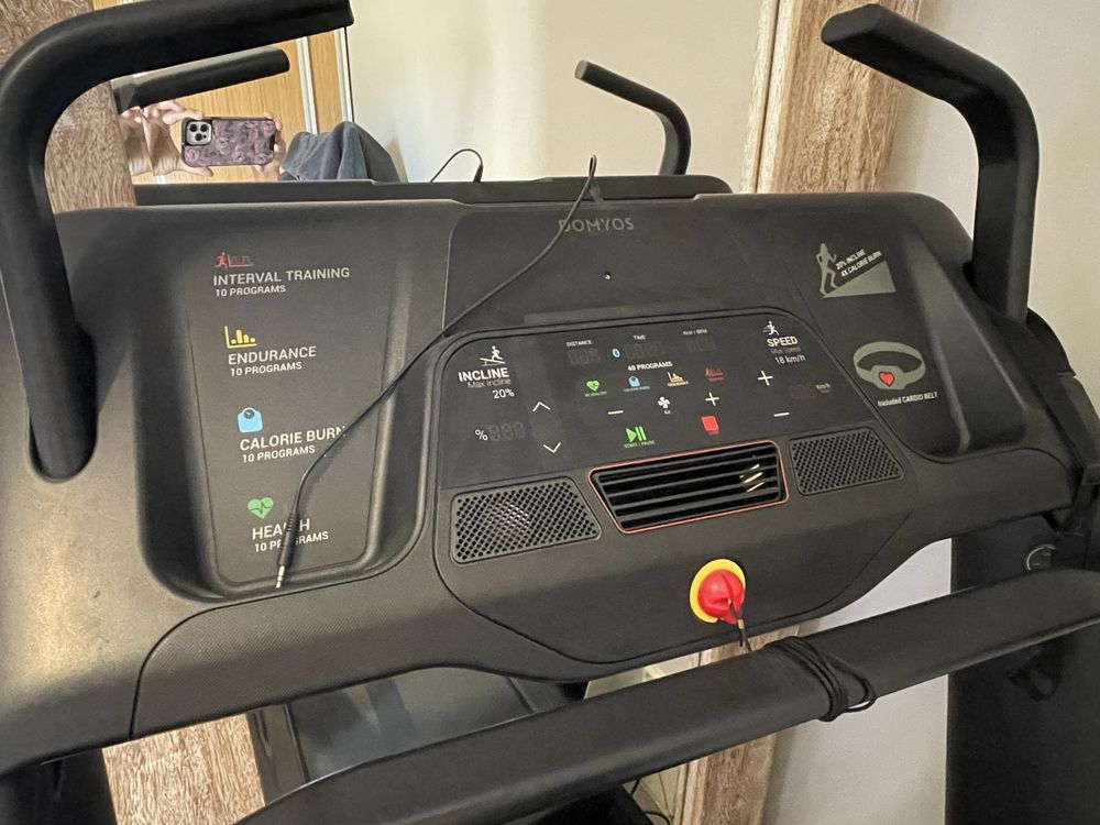 Passadeira desdobrável domyos incline run
