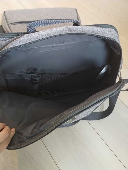 Torba i łóżeczko turystyczne dla niemowląt bizzi growin pod travel bag