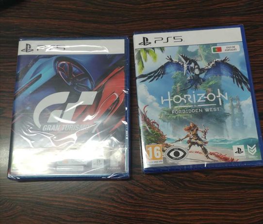 Jogos Gran Turismo 7 (gt7) & Horizon ps5 - Playstation 5 (SELADOS)