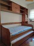 Cama de Casal em Gavetão ao Mesmo Nível