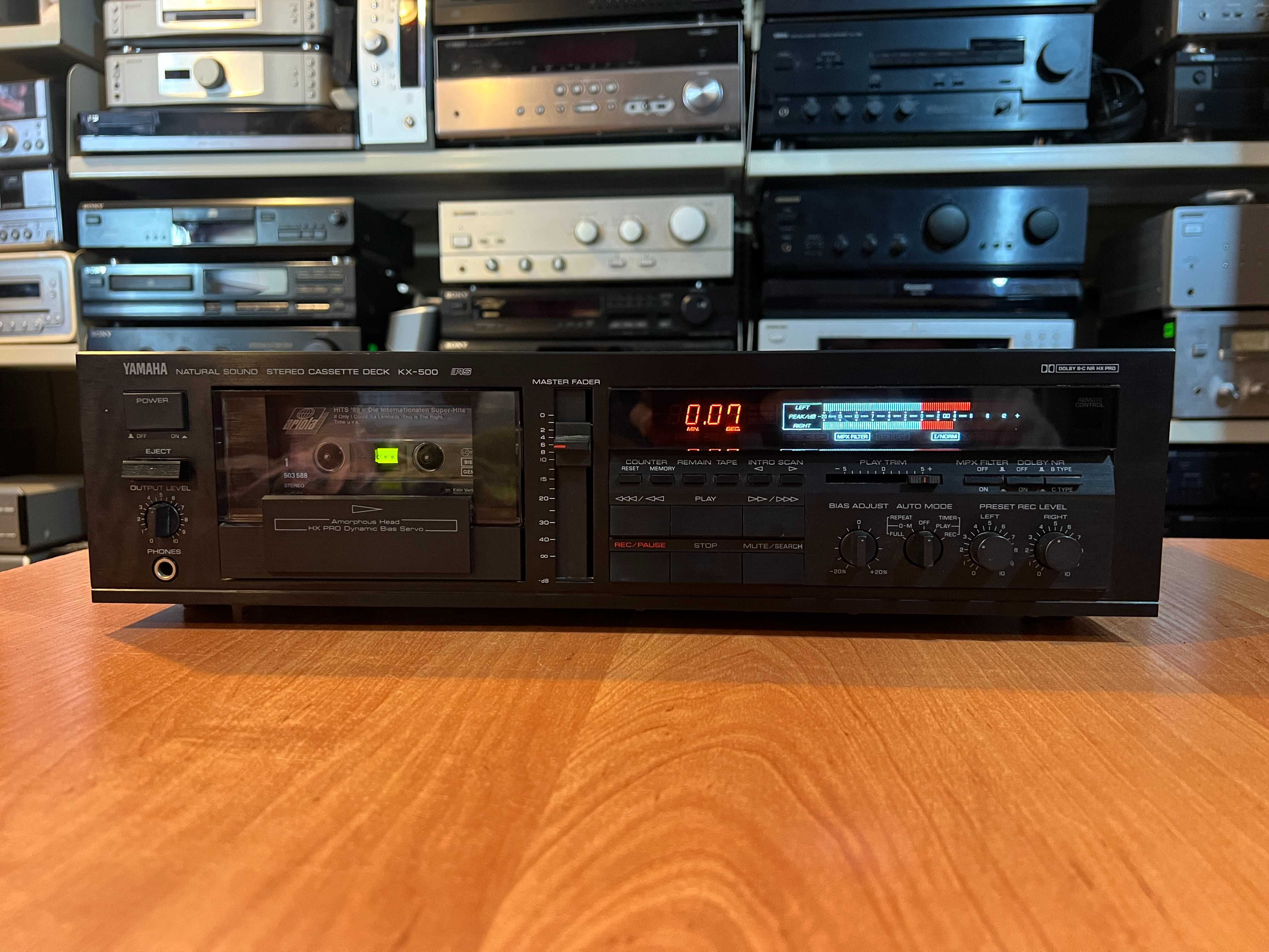 Magnetofon kasetowy Yamaha KX-500 Audio Room