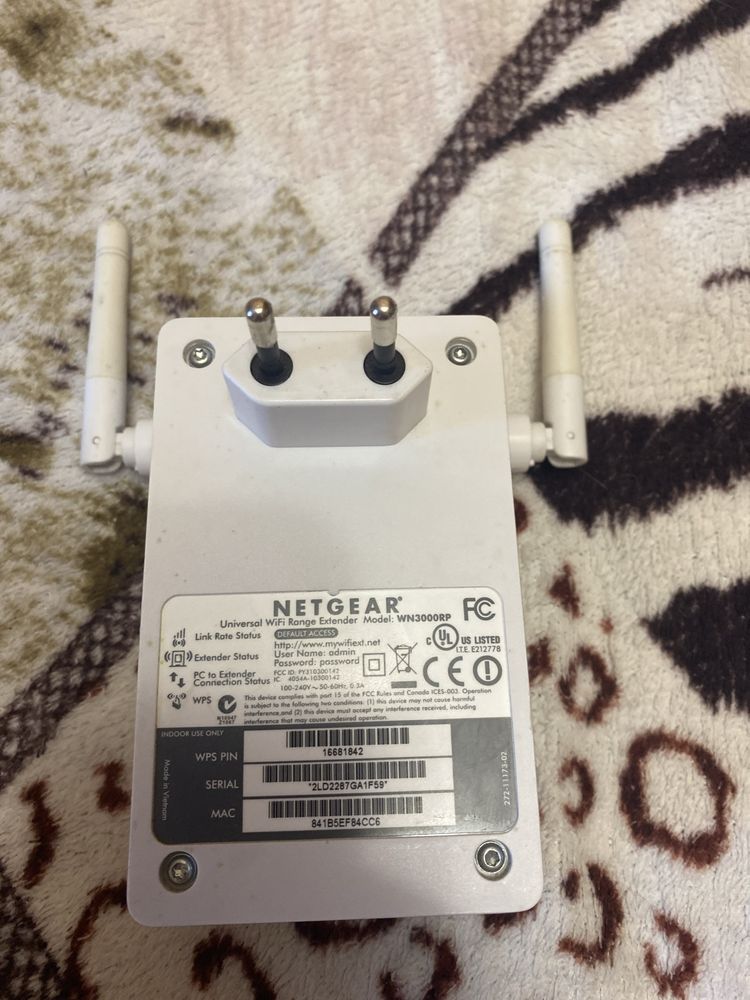 Підсилювач Wi-Fi Netgear