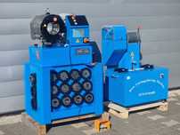 Zakuwarka do Węży hydraulicznych P32 + Przecinarka z skórowarką