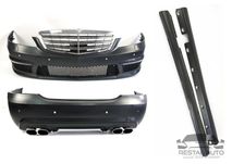 Комплект обвеса Mercedes S-Class W221 05-13 г в стиле AMG S65