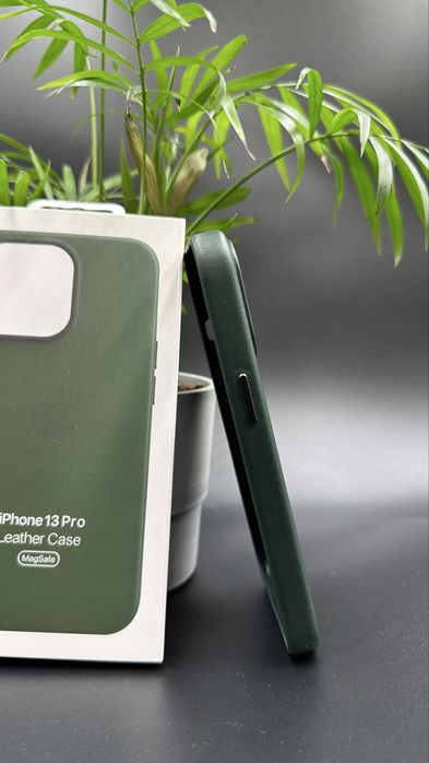 Skórzane Magsafe Etui do Iphone’a 13 Pro Green